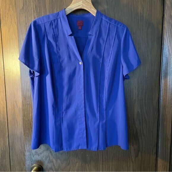 212 Collection Button up Blouse - Picture 1 of 5